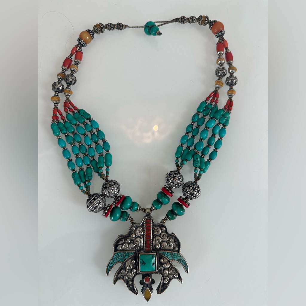 Moroccan Necklace 19”